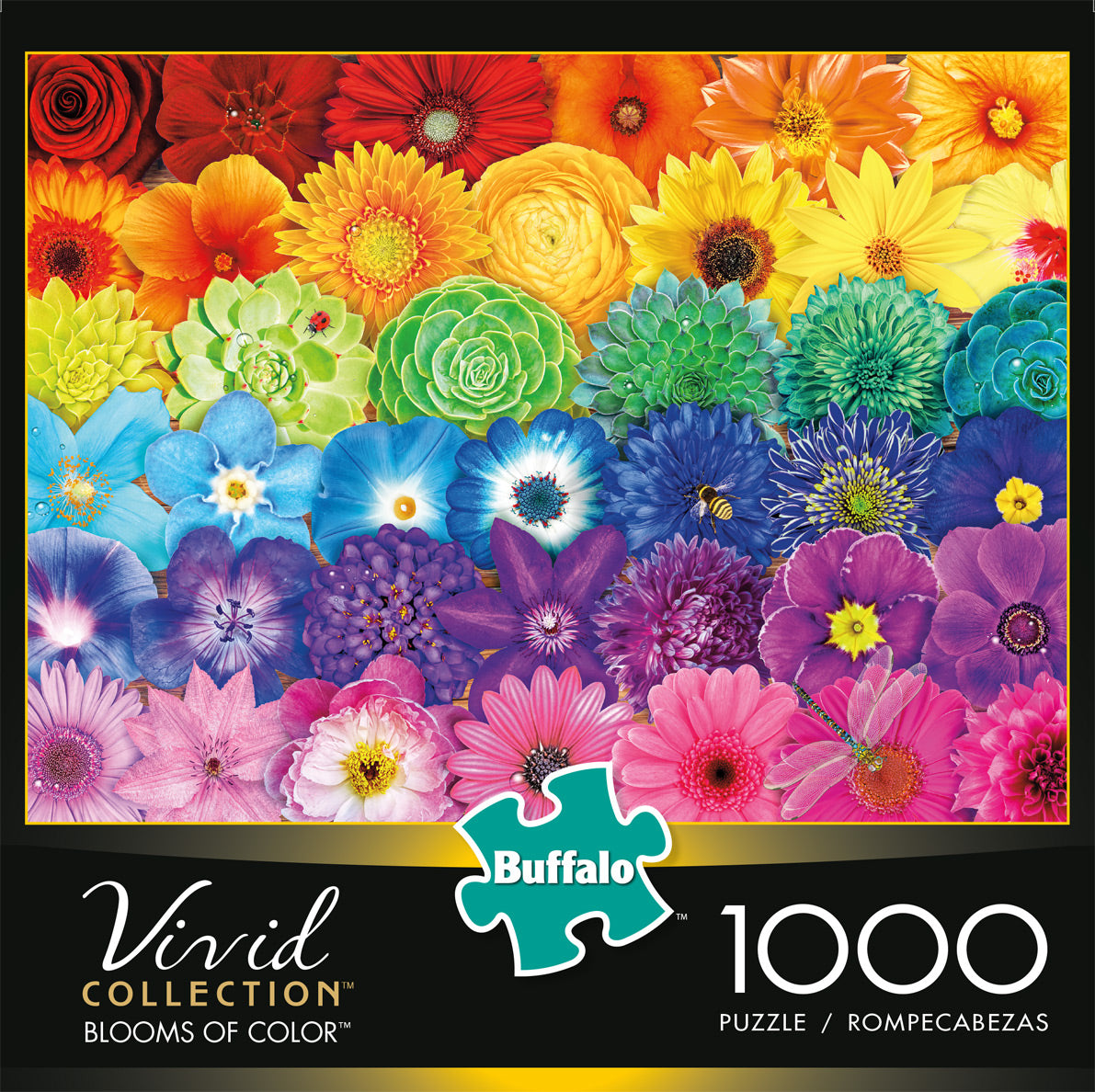 Buffalo Games Vivid Collection Blooms of Color 1000 Piece Puzzle image 0
